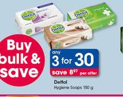 Dettol Hygiene Soaps-3 x 150g
