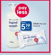 Clicks Pay Less Products-Each