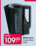 Mellerware Corded Black Kettle-Each