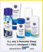 Peaceful Sleep Products-Each