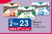 Stimorol X-Fresh Chewing Gum-For 2 Per Offer
