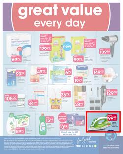 Clicks : The Sale (25 Dec - 8 Jan 2018), page 56