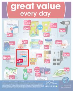 Clicks : The Sale (25 Dec - 8 Jan 2018), page 56