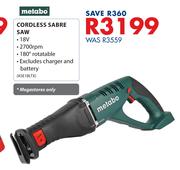 Metabo Cordless Sabre Saw