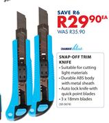 Chamber Value Snap Off Trim Knife-Each
