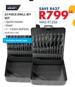 Alpen 25 Piece Drill Bit Set