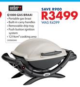 Weber Q1000 Gas Braai