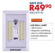 Fork Craft 200 Lumens LED Wall Lamp(TCFL3010)