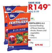 General Fertilizer 2.3.2 10Kg-Each