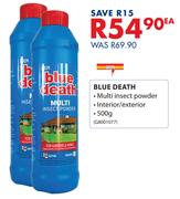 Blue Death Multi Insect Powder-500g Each