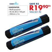 Chamber Value Sandpaper-300mm x 1m Each