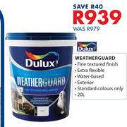Dulux 20L Weatherguard
