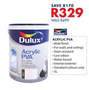 Dulux 5L Acrylic PVA