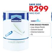 Chamber Value Pink Wood Primer-5Ltr