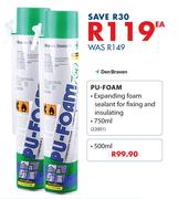 Den Braven 500ml PU-Foam-Each