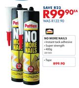 Pattex No More Nails tape-Each