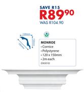 Monroe Cornice 120 x 150mm DAS010