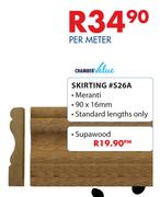 Chamber Value Skirting #S26A-Per Meter