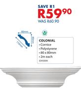 Colonial Cornice 80 x 80mm DAS009