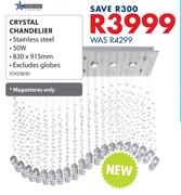 Bright Star Crystal Chandelier CH236/6