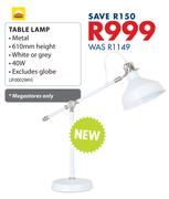 Radiant Table Lamp JF0002WH