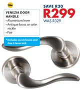 Yale Venezia Door Handle