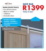 Slide n Space Barn Door Track