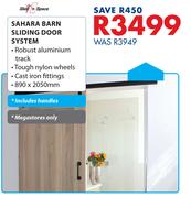 Slide n Space Sahara Barn Sliding Door System