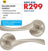 Yale Milano Door Handle
