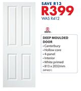 Doortec Deep Moulded Door 813 x 2032mm MP4001