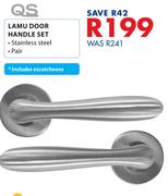 QS Lamu Door Handle Set