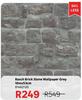 Rasch Brick Stone Grey Wall Paper 10m x 53cm 81462120