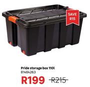 Pride 110L Storage Box 81484263
