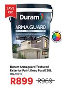 Duram 20L Armaguard Textured Exterior Paint Deep Fossil 81471001