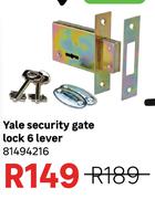 Yale Security Gate Lock 6 Lever 81494216