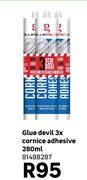 Glue Devil Cornice Adhesive 81488287-3 x 280ml