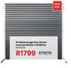 1P Rollup Garage Door Aluzinc Charcoal W2450 x H2100mm 81477079