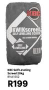 KBC Self Leveling Screed 20Kg 81441552