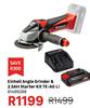 Einhell Angle Grinder & 2.5Ah Starter Kit TE-AG Li 81499288