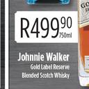 Johnnie Walker Gold Label Reserve Blended Scotch Whisky-750ml
