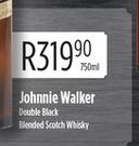 Johnnie Walker Double Black Blended Scotch Whisky-750ml