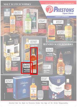 Prestons Liquor Stores (21 Oct - 02 Nov 2015), page 1