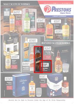 Prestons Liquor Stores (21 Oct - 02 Nov 2015), page 1