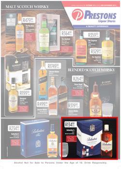 Prestons Liquor Stores (21 Oct - 02 Nov 2015), page 1