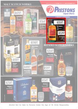 Prestons Liquor Stores (21 Oct - 02 Nov 2015), page 1