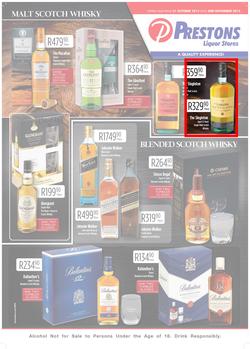 Prestons Liquor Stores (21 Oct - 02 Nov 2015), page 1