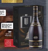 KWV Aged 10 Years Vintage Brandy-750ml