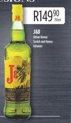 J&B Uriban Honey Scotch And Honey Infusion-750ml