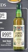 Inverter House Green Plaid Blended Scotch Whisky-750ml