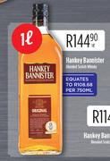 Hankey Bannister Blended Scotch Whisky-1L